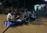 Hàng nghìn Cảnh sát cơ động tham gia ứng phó, khắc phục hậu quả cơn bão số 10