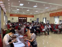 [Ảnh] Tiếp nhận xử lý gần 8.000 hồ sơ cấp căn cước công dân gắn chíp trong đợt nghỉ lễ