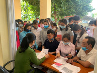 [Ảnh] Tiếp nhận xử lý gần 8.000 hồ sơ cấp căn cước công dân gắn chíp trong đợt nghỉ lễ