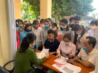 [Ảnh] Tiếp nhận xử lý gần 8.000 hồ sơ cấp căn cước công dân gắn chíp trong đợt nghỉ lễ