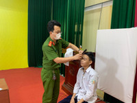 [Ảnh] Tiếp nhận xử lý gần 8.000 hồ sơ cấp căn cước công dân gắn chíp trong đợt nghỉ lễ