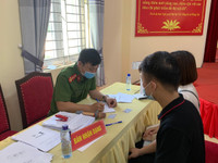 [Ảnh] Tiếp nhận xử lý gần 8.000 hồ sơ cấp căn cước công dân gắn chíp trong đợt nghỉ lễ