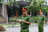 Công an Hà Nội nỗ lực tập luyện sẵn sàng tranh tài tại chung kết Hội thi điều lệnh, quân sự, võ thuật 