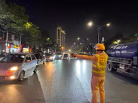 Ngăn chặn vi phạm nồng độ cồn ngay trong những ngày đầu năm 2024