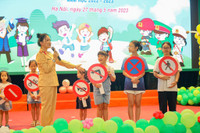 Ngày Quốc tế thiếu nhi đặc biệt tại Công an Hà Nội