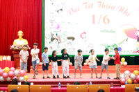 Sôi động chương trình Ngày Quốc tế thiếu nhi ở Công an Hà Nội