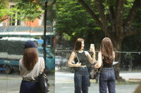 Khối gương kính 3D ở vườn hoa Diên Hồng thu hút giới trẻ check in ngày cuối tuần