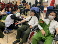 [Ảnh] Tuổi trẻ Công an Thủ đô với chuỗi các hoạt động tình nguyện