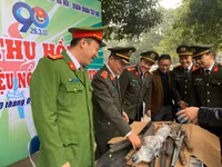 [Ảnh] Tuổi trẻ Công an Thủ đô với chuỗi các hoạt động tình nguyện