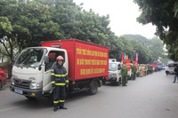 [Ảnh] Tuổi trẻ Công an Thủ đô với chuỗi các hoạt động tình nguyện