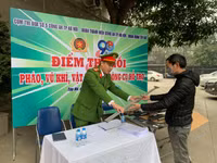 [Ảnh] Tuổi trẻ Công an Thủ đô với chuỗi các hoạt động tình nguyện