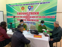 [Ảnh] Tuổi trẻ Công an Thủ đô với chuỗi các hoạt động tình nguyện