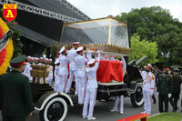 Tiễn đưa nguyên Tổng bí thư Lê Khả Phiêu về nơi an nghỉ cuối cùng