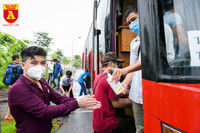 Niềm vui hết cách ly của 183 công dân 