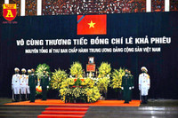 Lễ truy điệu và an táng nguyên Tổng Bí thư Lê Khả Phiêu