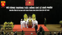 Lễ truy điệu và an táng nguyên Tổng Bí thư Lê Khả Phiêu