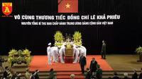 Lễ truy điệu và an táng nguyên Tổng Bí thư Lê Khả Phiêu