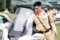 Tinh nhuệ lực lượng Cảnh sát giao thông Hà Nội trong phương án đón dẫn khách quốc tế