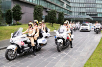 Tinh nhuệ lực lượng Cảnh sát giao thông Hà Nội trong phương án đón dẫn khách quốc tế