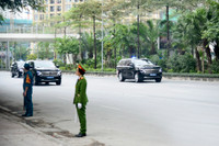 Hình ảnh Công an Hà Nội đảm bảo an ninh, an toàn chuyến thăm Việt Nam của Tổng Bí thư, Chủ tịch nước CHND Trung Hoa Tập Cận Bình