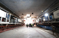 Bên trong các ga chuẩn bị đào hầm của dự án Metro Nhổn - ga Hà Nội