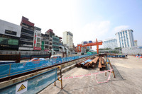 Bên trong các ga chuẩn bị đào hầm của dự án Metro Nhổn - ga Hà Nội