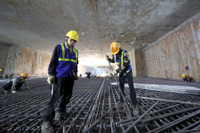 Bên trong các ga chuẩn bị đào hầm của dự án Metro Nhổn - ga Hà Nội