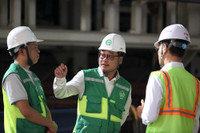 Bên trong các ga chuẩn bị đào hầm của dự án Metro Nhổn - ga Hà Nội