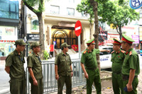 Công an Hà Nội triển khai lực lượng đảm bảo an ninh trật tự hợp luyện A80 