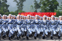 Cận cảnh các khối diễu binh cùng dàn khí tài hiện đại trong buổi hợp luyện sự kiện A80