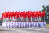 Cận cảnh các khối diễu binh cùng dàn khí tài hiện đại trong buổi hợp luyện sự kiện A80