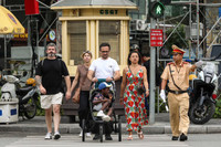 Công an Hà Nội triển khai lực lượng đảm bảo an ninh trật tự hợp luyện A80 