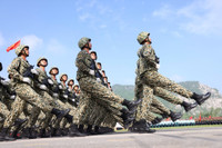 Cận cảnh các khối diễu binh cùng dàn khí tài hiện đại trong buổi hợp luyện sự kiện A80