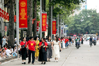 Công an Hà Nội triển khai lực lượng đảm bảo an ninh trật tự hợp luyện A80 