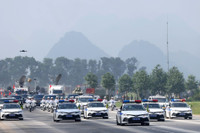 Cận cảnh các khối diễu binh cùng dàn khí tài hiện đại trong buổi hợp luyện sự kiện A80