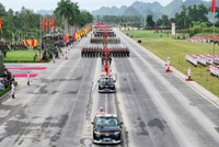 Cận cảnh các khối diễu binh cùng dàn khí tài hiện đại trong buổi hợp luyện sự kiện A80