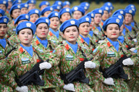 Cận cảnh các khối diễu binh cùng dàn khí tài hiện đại trong buổi hợp luyện sự kiện A80