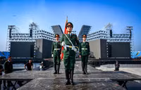 Tái hiện hình ảnh duyệt binh trên Quảng trường Đỏ tại chương trình 