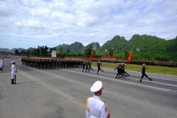 Cận cảnh các khối diễu binh cùng dàn khí tài hiện đại trong buổi hợp luyện sự kiện A80