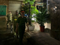 Xuyên đêm tuần tra phòng chống tội phạm ngay ngày đầu triển khai mô hình mới