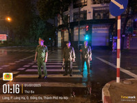 Xuyên đêm tuần tra phòng chống tội phạm ngay ngày đầu triển khai mô hình mới