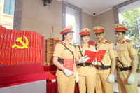 Công an Hà Nội hưởng ứng đợt sinh hoạt chính trị đặc biệt 