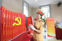 Công an Hà Nội hưởng ứng đợt sinh hoạt chính trị đặc biệt 