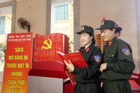 Công an Hà Nội hưởng ứng đợt sinh hoạt chính trị đặc biệt 