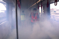 Giải cứu hành khách trong vụ cháy giả định trên tàu metro Nhổn - ga Hà Nội