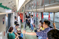 Giải cứu hành khách trong vụ cháy giả định trên tàu metro Nhổn - ga Hà Nội