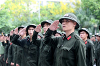 Ấn tượng màn trình diễn võ thuật của chiến sĩ nghĩa vụ Công an Hà Nội