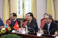 Những hình ảnh Chủ tịch nước Võ Văn Thưởng đón Toàn quyền Australia David Hurley