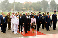 Những hình ảnh Chủ tịch nước Võ Văn Thưởng đón Toàn quyền Australia David Hurley