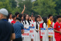 Ngắm 100 nữ sinh khoe sắc tại Giải bóng đá Trung học phổ thông lớn nhất Hà Nội